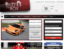 Tablet Screenshot of buzzinthebox.hu